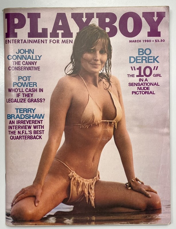 Playboy March 1980 - Bo Derek, PMOY: Henriette Allai,  Terry Bradshaw interview