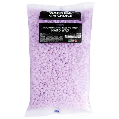 Waxness Spa Choice Purple Jasmine Demi Creamy No Rosin Hard Wax Beads 2.2 lb/1kg