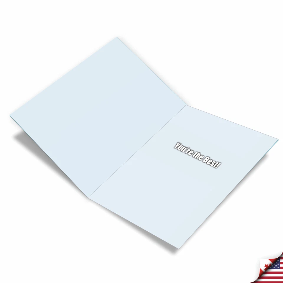 1 tarjeta de felicitación grande y divertida de agradecimiento - Gratitud a una gran hermana J9111 Foto 3 de 4