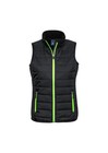 Ladies Padded Vest Size XS S M L XL 2XL Winter Puffer Vest Ripstop Fleece