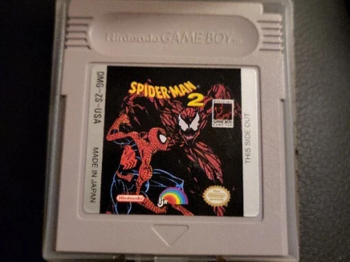 SPIDER-MAN 2 1992 Original Nintendo GAMEBOY Game - USA Version, English Language