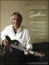 John McLaughlin 2004 Godin LGXT electric guitar advertisement 8 x 11 ad print