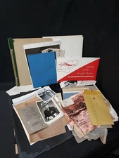 1950s Floyd D. Hall TWA AIRLINES Scrapbook Lot Planes Pilots Executives RARE Old