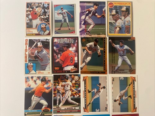 Lot of 17 Cal Ripken Jr. baseball cards Baltimore Orioles - Picture 2 of 3