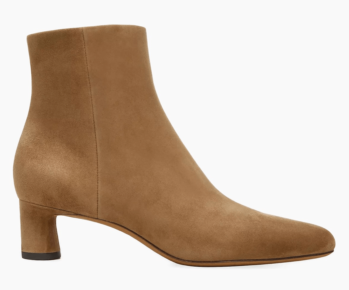 Vince Hilda Suede Ankle Boot in Light Fawn NWOB Size 10