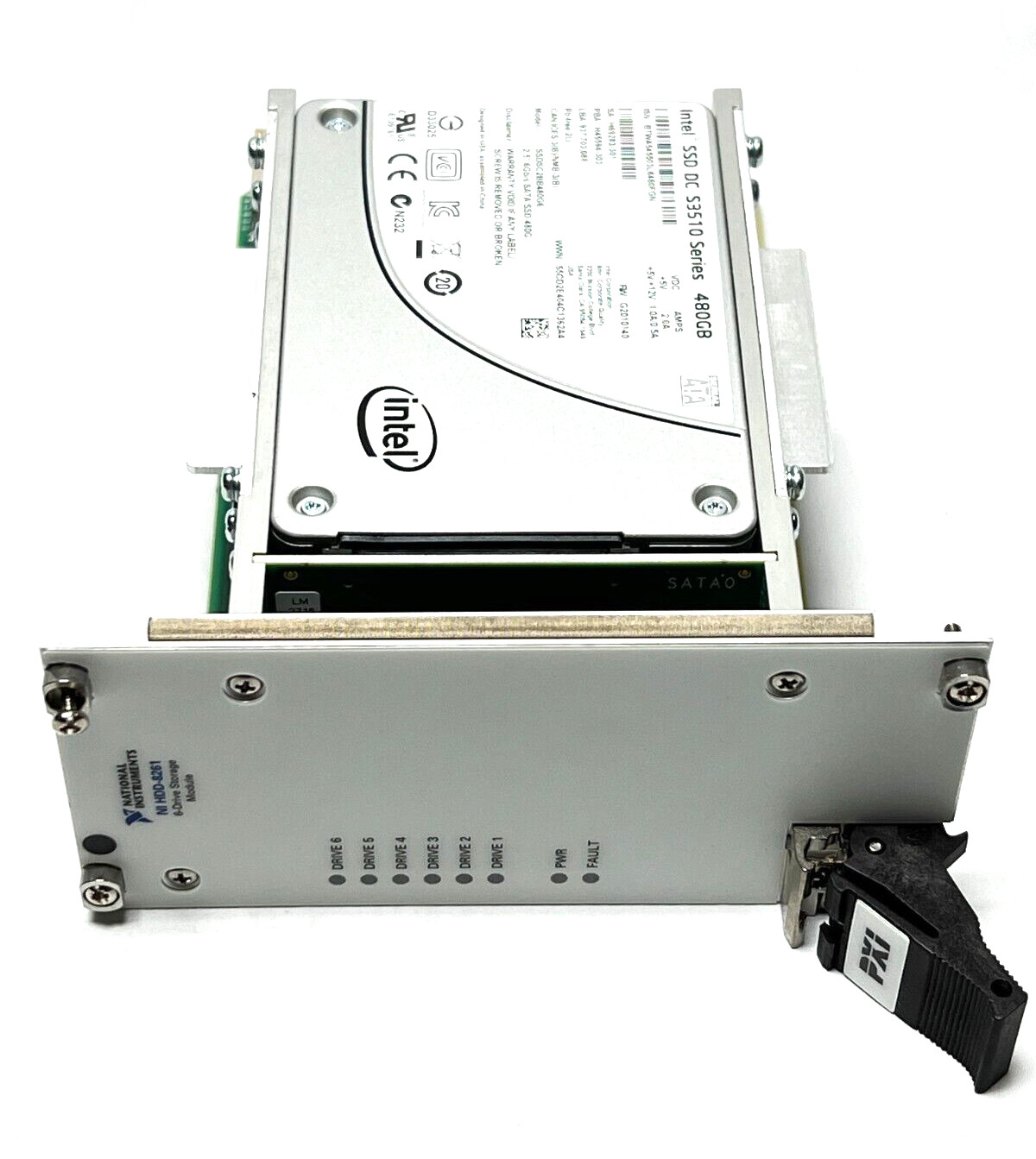 National Instruments NI HDD-8261 6-Drive Storage Module w/ 6x 480GB SSD
