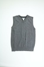 Mens Old Navy Gray Sweater Vest Large EUC