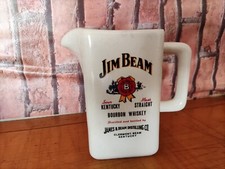 Boccale/Caraffa/Brocca da Collezione Whiskey Jim Beam Anni 70 Vintage Ceramica