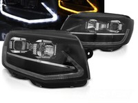 Scheinwerfer DRL LED Tagfahrlicht FüR VW T6 15-19 Dynamischer Blinker Schwarz