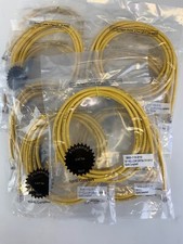 10 Network Patch Cables 10 Feet ea CAT5E Male Yellow 350MHZ RJ45 Non-booted