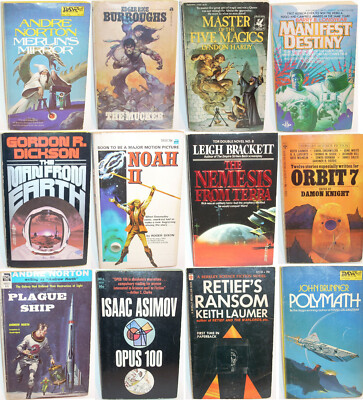 FANTASY & SCIENCE FICTION [ MULTI-LISTING ] Book Titles * M-R Sci-Fi Vintage 