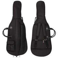 MI VI CB-5001 Cello Soft Case Travel Gig Bag 3/4 Size With Multiple Pockets...