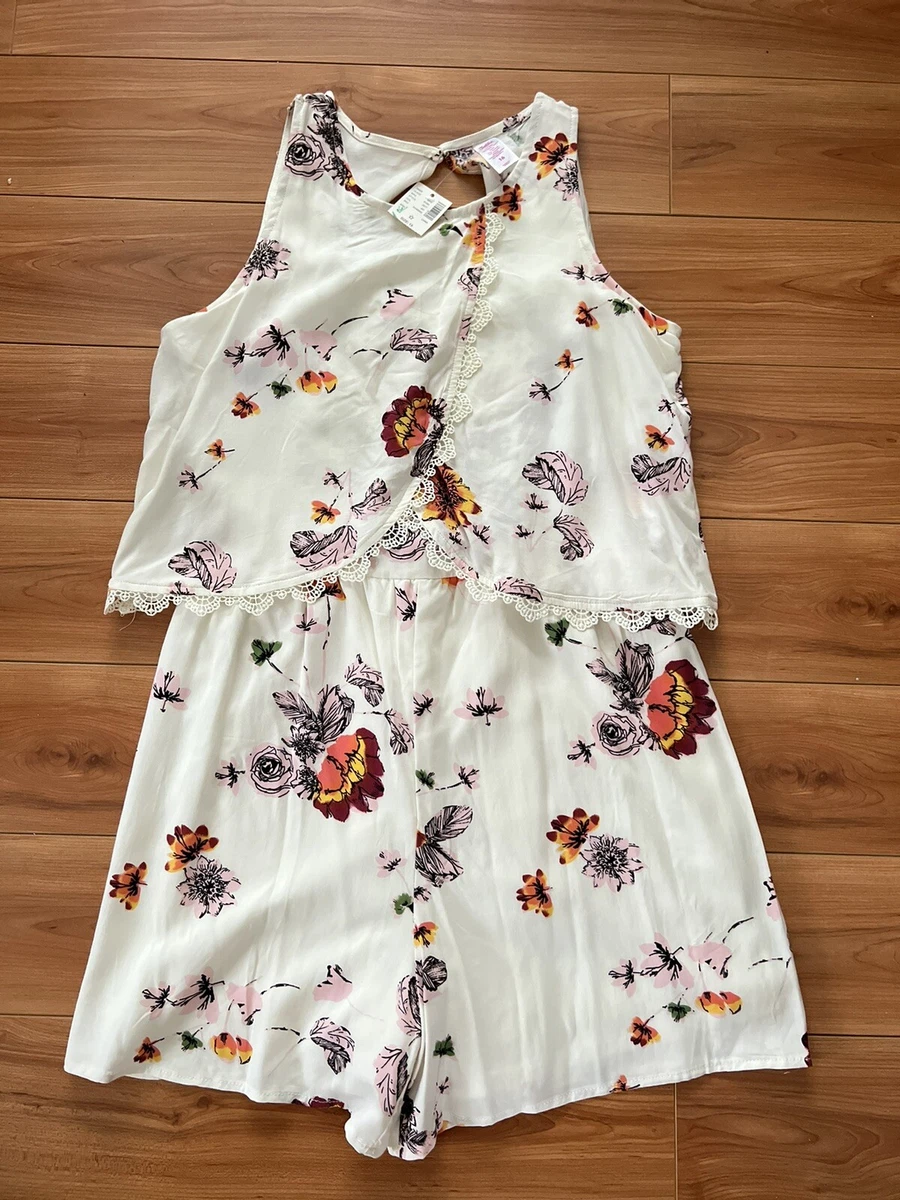 Justice top romper dress