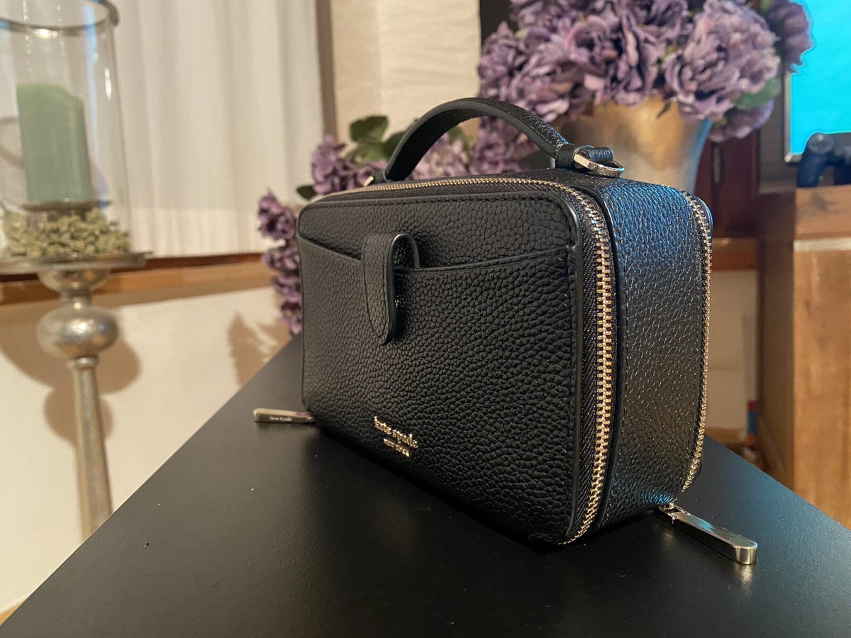 Hudson double zip crossbody Clearance