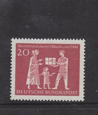 WEST GERMANY SG 1304 MNH MINT STAMP DEUTSCHE BUNDESPOST 1962 CARE RELIEF