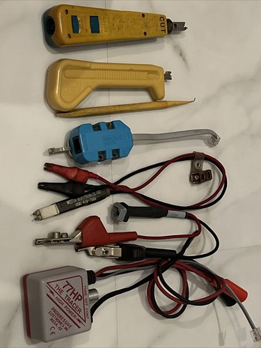 HARRIS Tools, Banjo Adaptor, WESTERN ELECTRIC Connections, 77HP Tracer Lot Of 8
