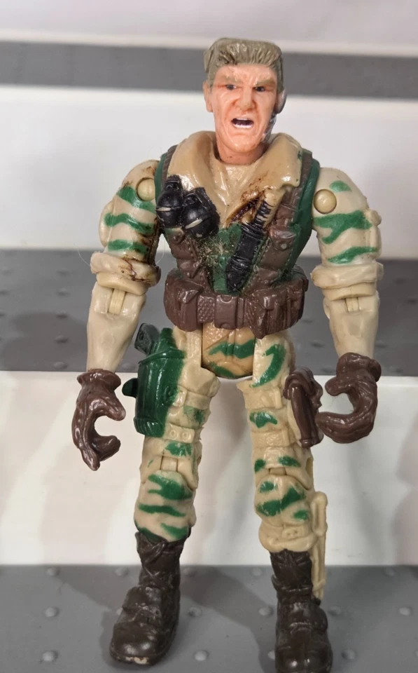 Lote De 3 Figuras De Acción De Colección 2003 Lanard The Corps 4"" Ejército Militar Foto 3 de 4