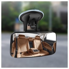 Baby Car Mirror,HD Wide Angle Suction Cup Baby Mirrory with 360  Adjustable,U...