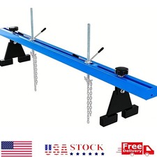 Engine Support Bar Engine Load Leveler 1100lbs Transmission Wdual Hook Blue