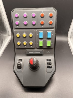 Logitech G Saitek Farm Sim Vehicle Side Panel USB WW 25 Tasten