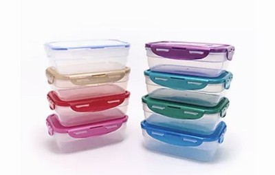 Lockinlock 8 Nesting Multicolor Storage Set-  1.2L - NEW! Ships Free!