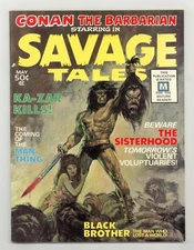 Savage Tales #1 VF 8.0 1971 1st app. Man-Thing