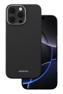 MAGEASY Designed for iPhone 16 Pro Max Slim Case 6.9'' - Compatible with MagSafe