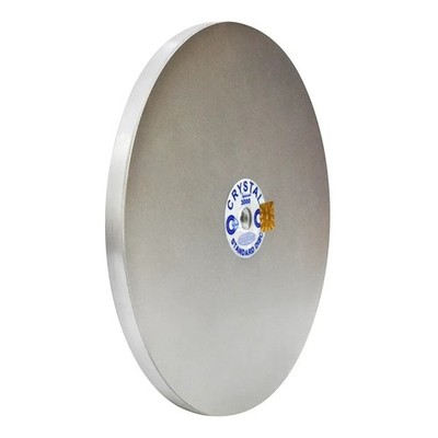 8'' Diamond Coated 3000 Grit Lap Disk + Master Flat Base Plate Grinder c654
