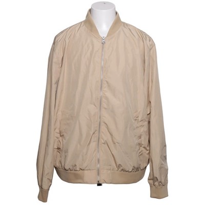 H&M, Bomberjacke, Herren, Größe: XXL, Beige, Polyester, Einfarbig #Y7u