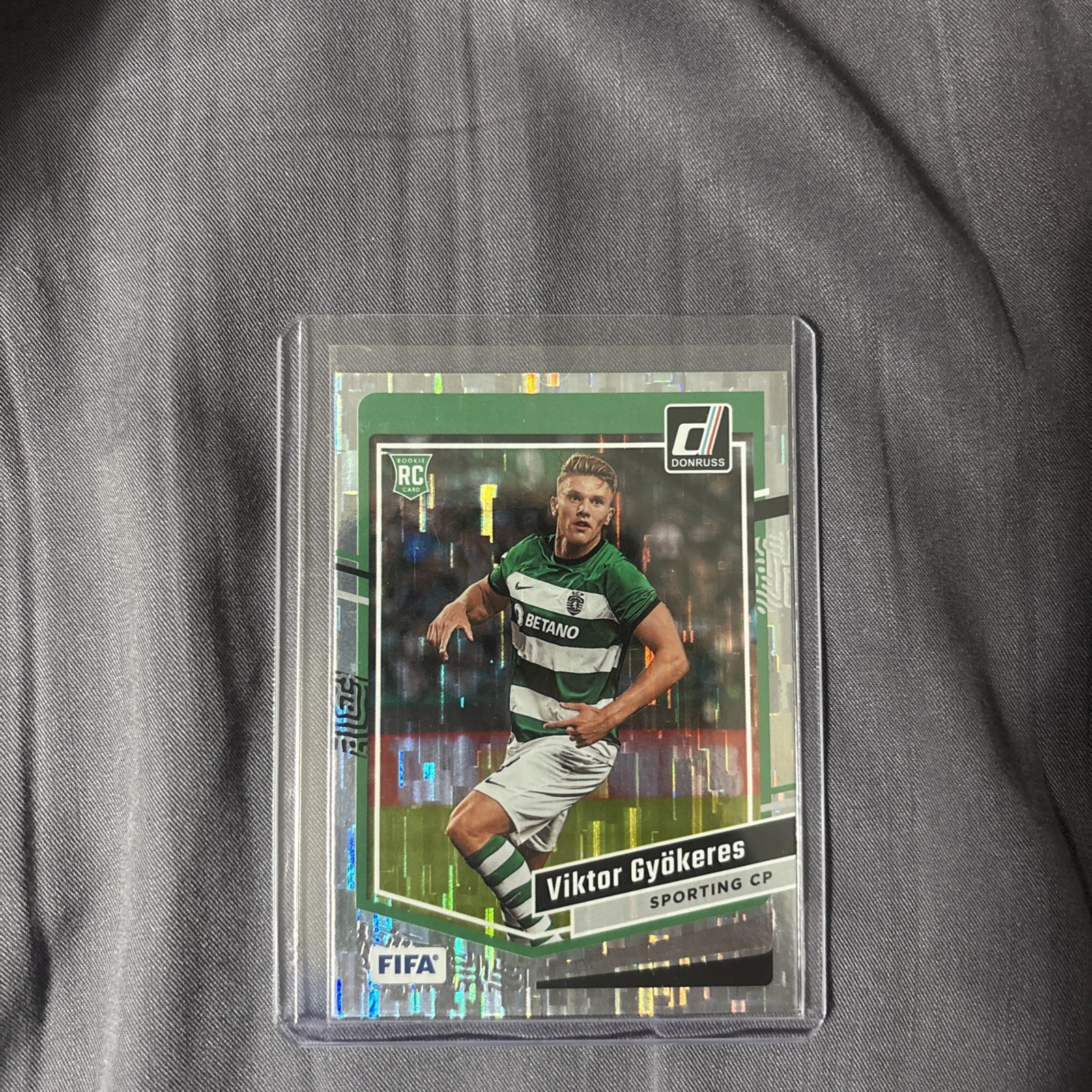 2023 Donruss Viktor Gyokeres RC Silver Rookie #159 Sporting Portugal