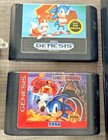 SEGA Genesis Model 2 Console - Black Tested, Power Cord, 2 controllers & 2 Games