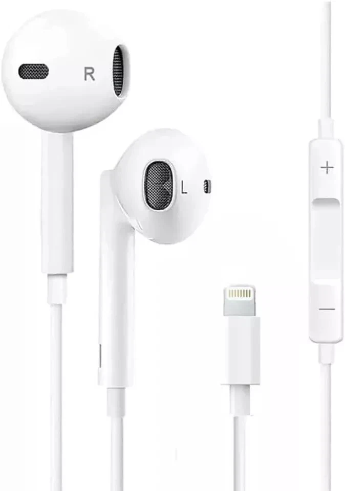 Wired Earphones Headphones For Apple iPhone 7 8 9 13 14 Pro Max 12 11 X - Image 3 of 4