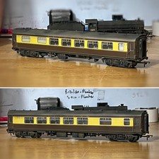 Bachmann BR Umber & Cream Mk1 Pullman Coach *PRO WEATHERED LOOK*