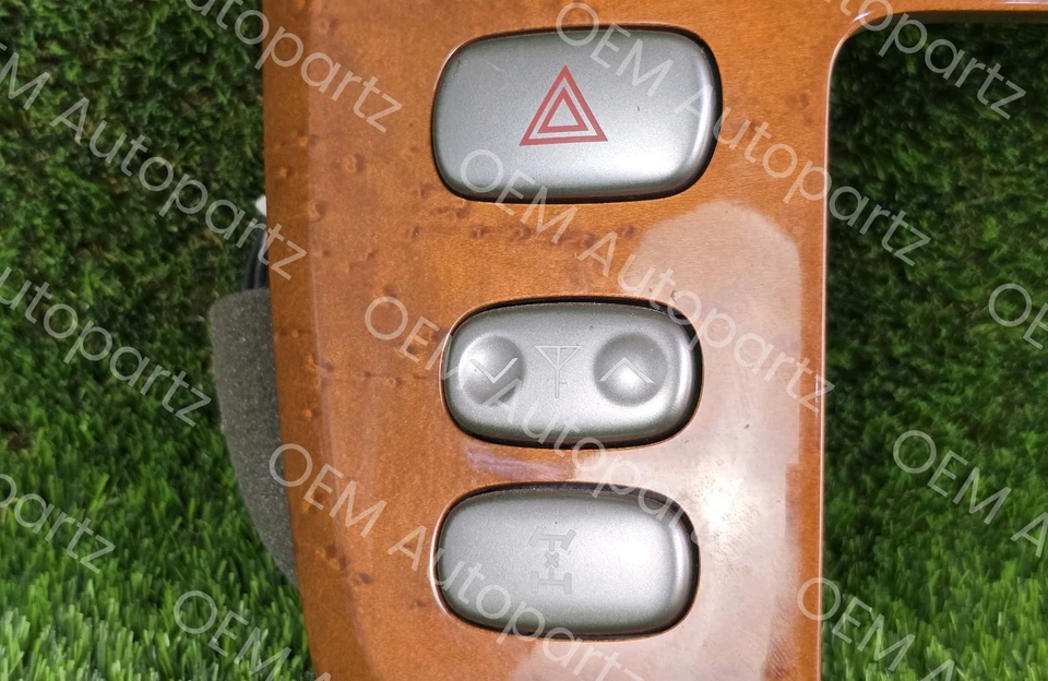 Lexus LX470 2003-2007 radio receiver Unit wooden Bezel 55412-60280 Oem used - Image 3 of 4