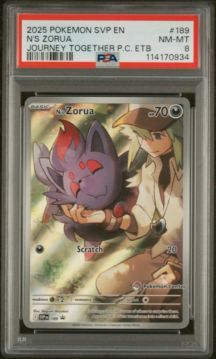 N's Zorua - 189 (Pokemon Center Exclusive) 189 Sv: Scarlet