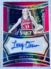 2025 WNBA Select Red Signature LUCY OLSON #SG-LO 🏀 AUTO /99 SP Rookie