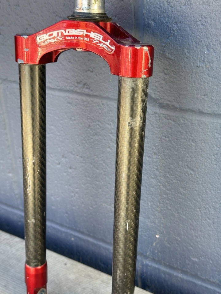 Bombshell Racing BMX 20in Carbon Fork - Crupi 0mm Stem - Image 3 of 4