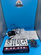 Korg Volca Modular Micro Synthesizer w/ Manual, Patch Cables Hosa AC Power