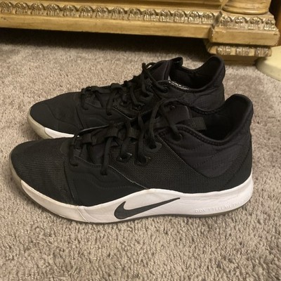 Size 11- Nike PG 3 Black - AO2607-001 White Oreo Mens Basketball Shoes Paul G 
