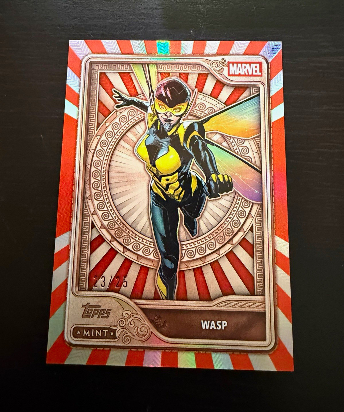Topps 2026 Topps Mint Marvel Wasp Bronze Parallel Orange  #42 23/25