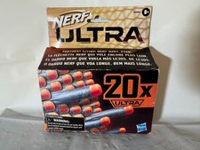 NERF Ultra 20x Dart Refill Pack E6600 Farthest Flying Darts Ever New - 1L