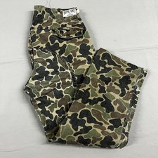 VTG RedHead Bone Dry Duck Canvas Camo Pants 32x29