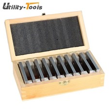 10 Pair 1/8  3" Precision Parallel Set Hardened Steel In Case Steel