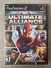 Marvel Ultimate Alliance - Sony PlayStation 2 - Missing Manual Cover - Tested