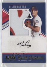 2018 USA Baseball Stars & Stripes Jerseys Prime 21/25 Mason Denaburg Auto qf6