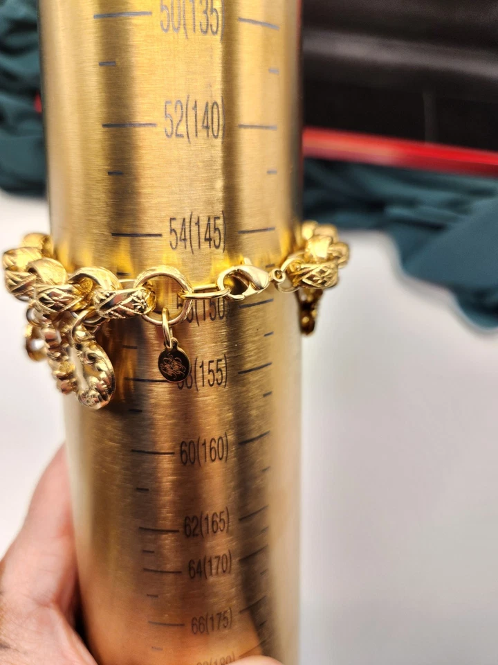 "Brazalete Kirks Folly Midsummer Night's Dream tono dorado 7,5""" Foto 3 de 4