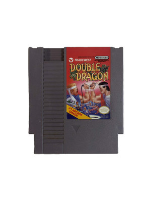 Double Dragon NES Cartridge Only Tested Authentic Fast Shipping Tradewest