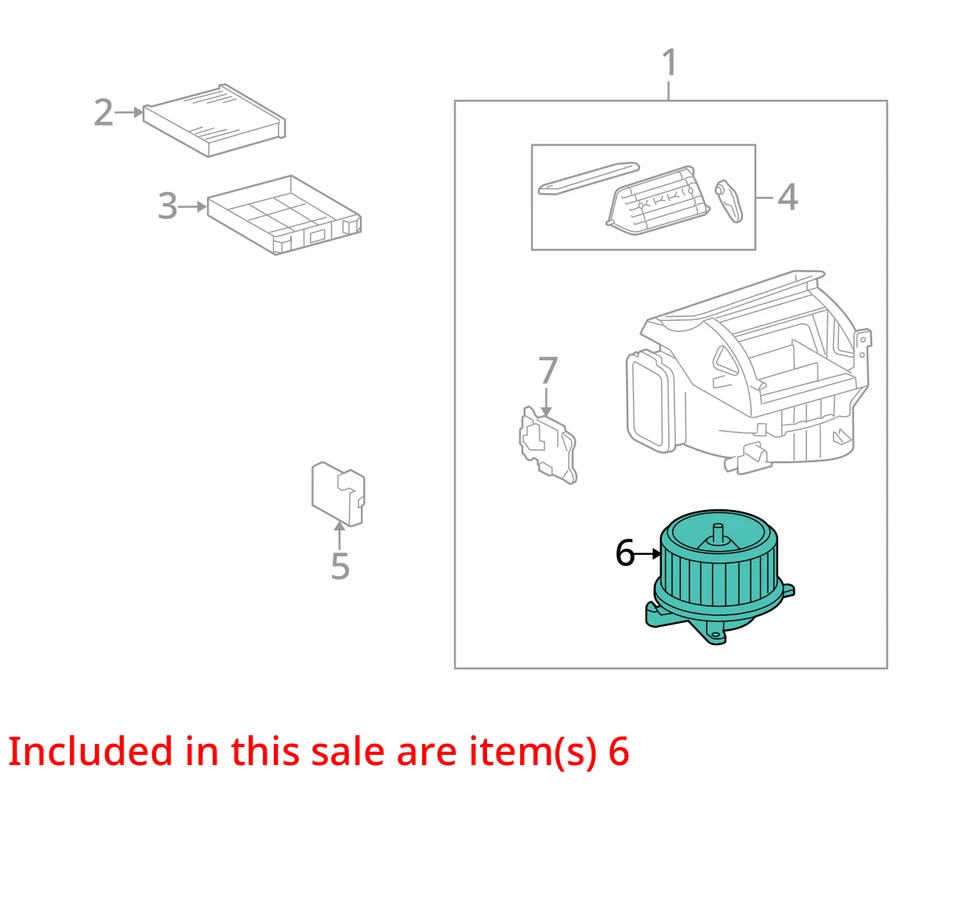 Lexus GS350 2007 calefacción aire acondicionado motor fabricante de equipos originales 106 k millas - LKQ402646894 Foto 4 de 4