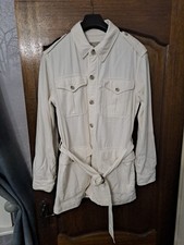 Polo Ralph Lauren Safari Coat Cream Twill Size Medium Liam Gallagher 96 Remake 