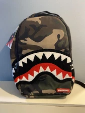 Sprayground Shark Central Camo Backpack